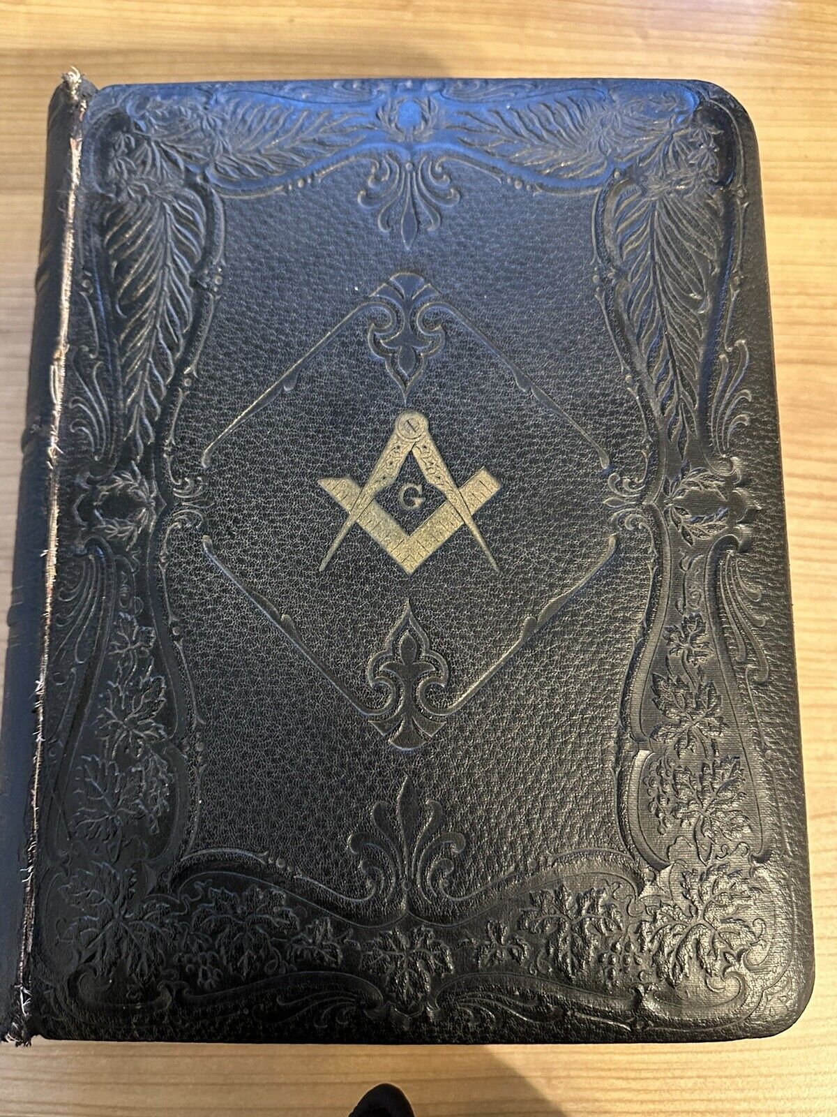 Antique Masonic Bible Circa 1890\'s