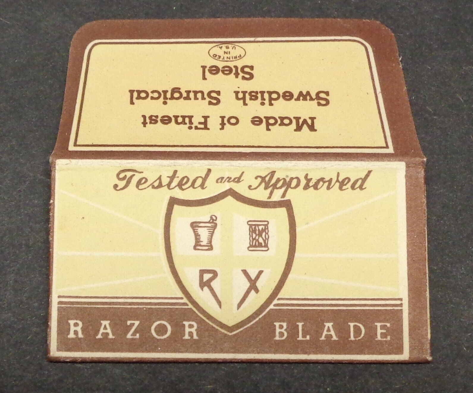 Vintage Razor Blade RX - RARE -  One Wrapped Blade