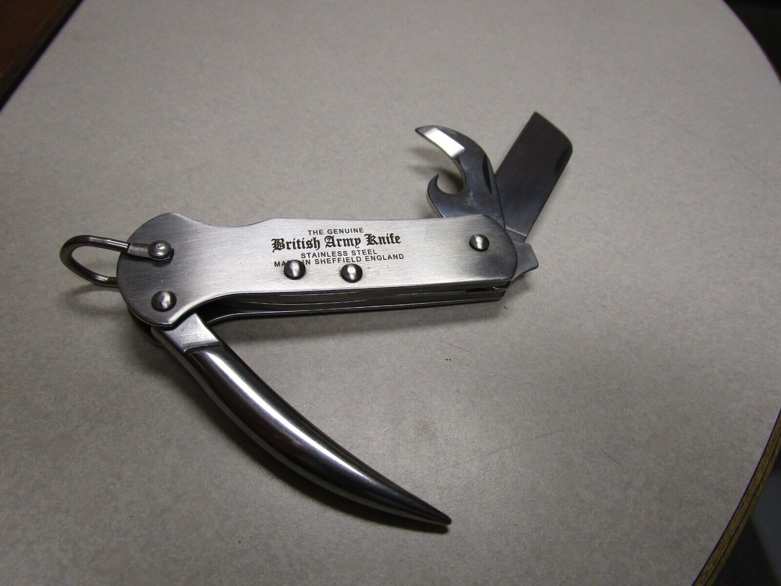 Genuine British Army Knife - stainless steel pocketknife