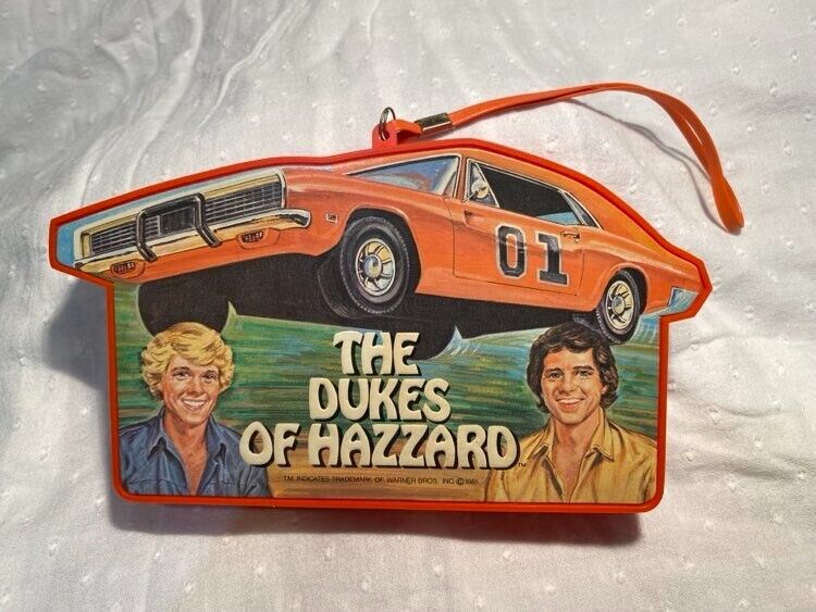 DUKES OF HAZZARD Portable AM Radio with Carry Strap and Original Box
