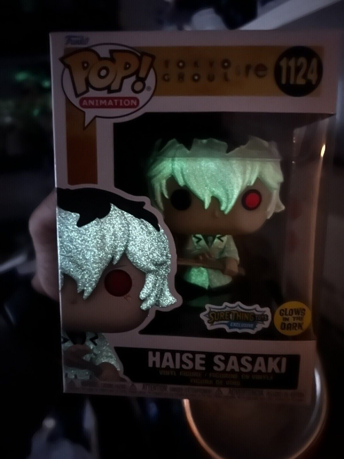 Funko Pop Tokyo Ghoul:re - Haise Sasaki - Glow-in-the-Dark - RARE AND SOLD OUT