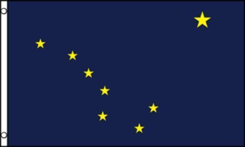 3x5 Ft ALASKA State Flag AK - f