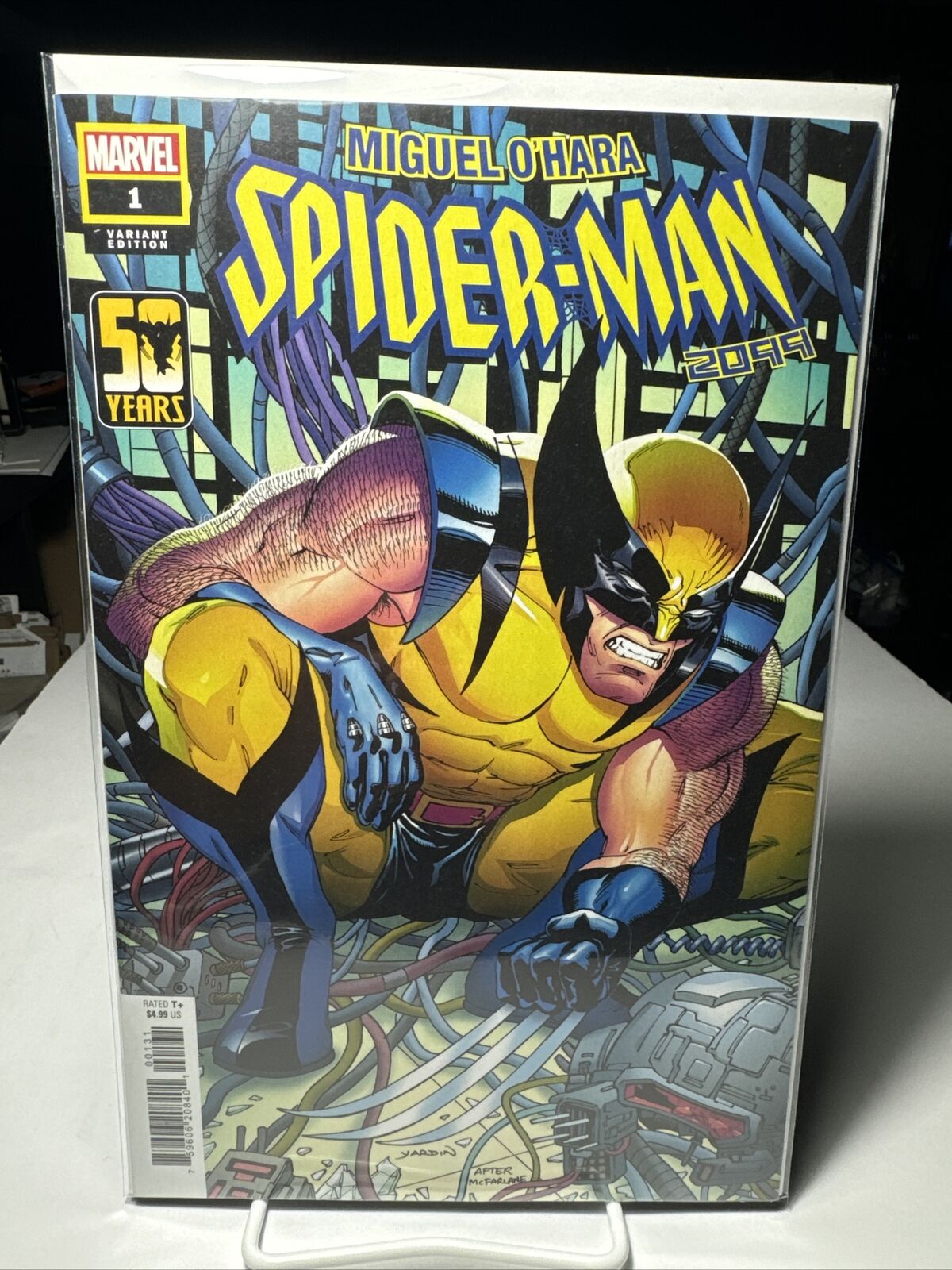 Miguel O\'Hara Spider-Man 2099 #1 Wolverine Variant Marvel Comics 2024
