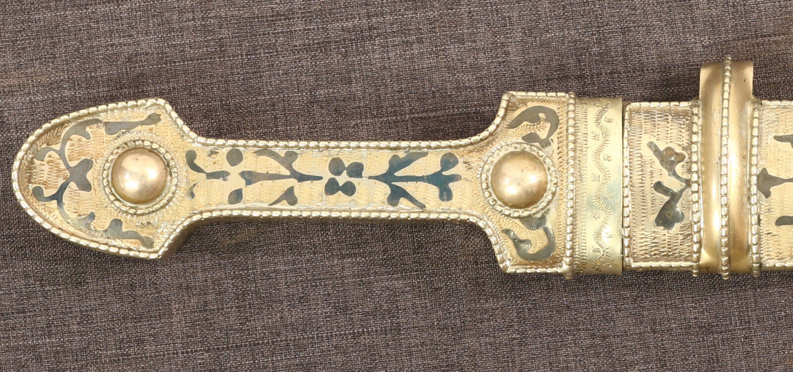 Fancy Caucasian Kindjal dagger with scabbard