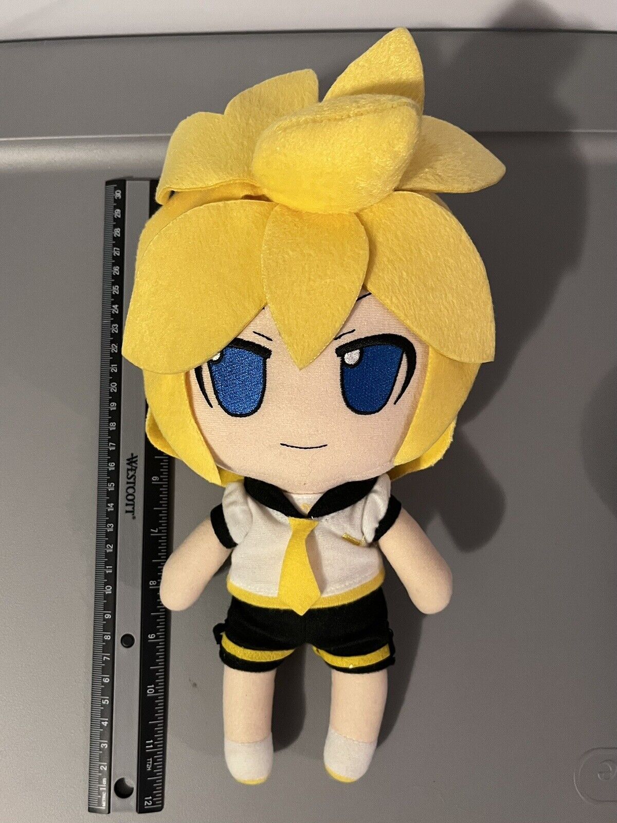 GIFT Vocaloid KAGAMINE RIN Plush Nenderiod Plus Possible Doll 2011 RARE Official