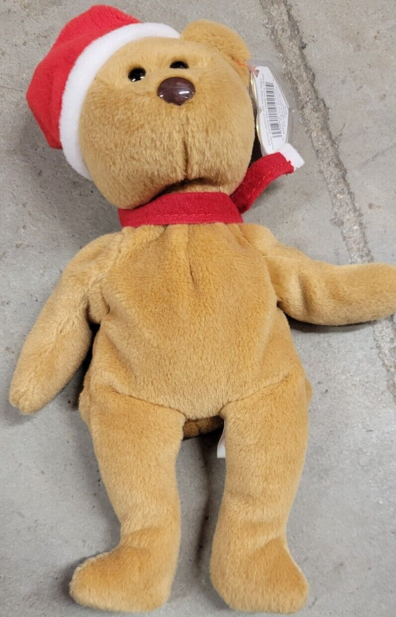 RARE TY Beanie Baby Brown Nose 1997 Teddy In MINT Condition*RARE ERRORS*