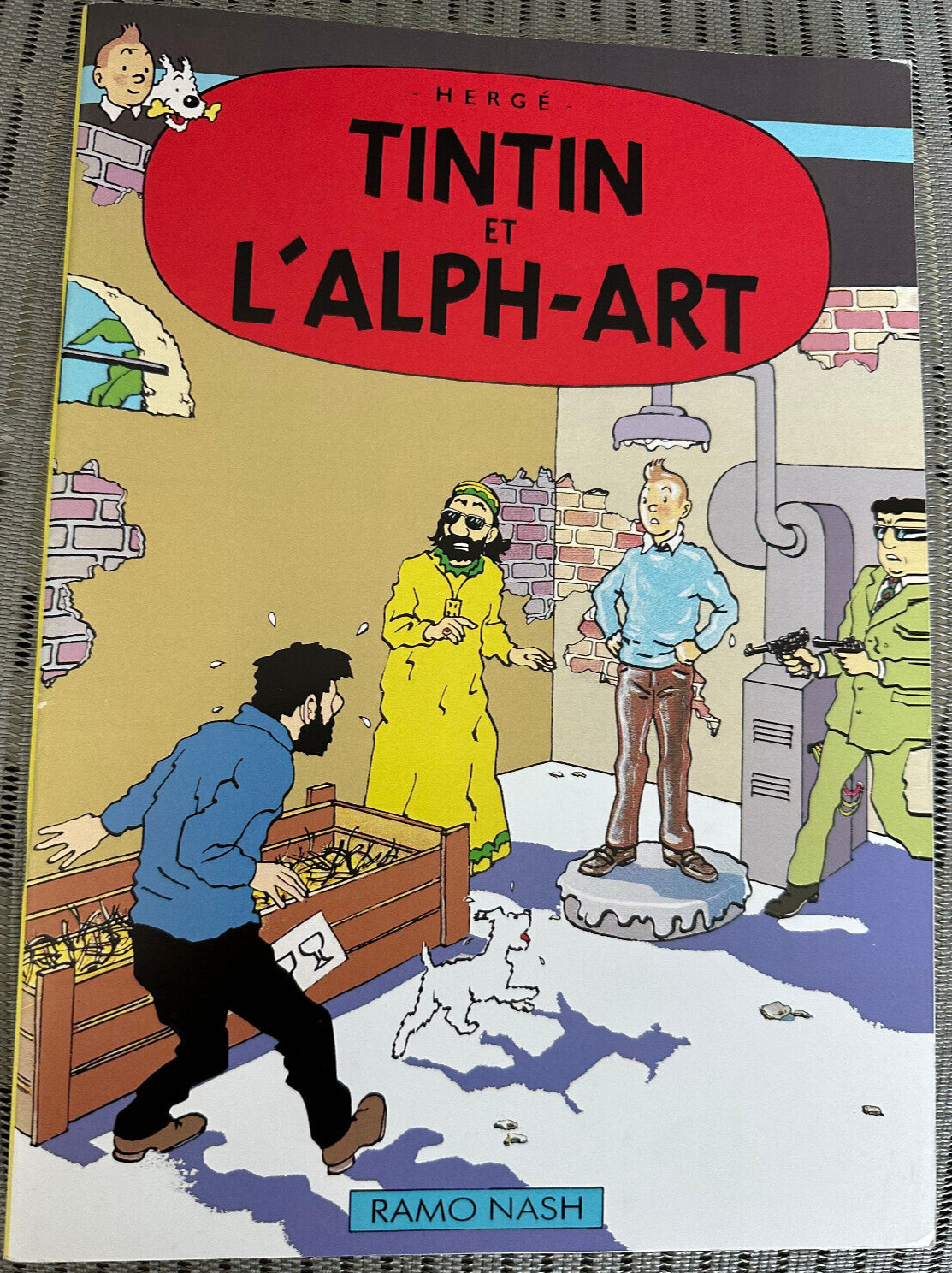 Tintin et L'Alph-Art - Ramo Nash - Geneva 1988 RARE 150 only