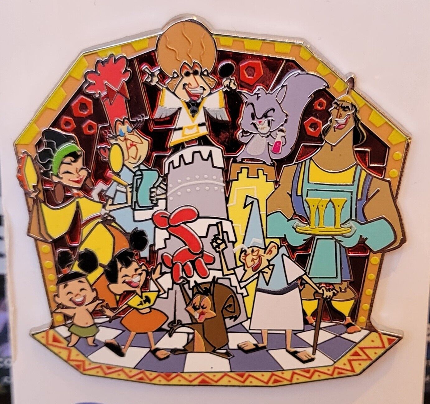 Disney Emperors New Groove Family Cluster Pin 2022 New Supporting Cast Pin