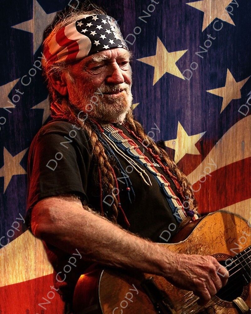 8x10 Willie Nelson PHOTO photograph picture print young country western singer