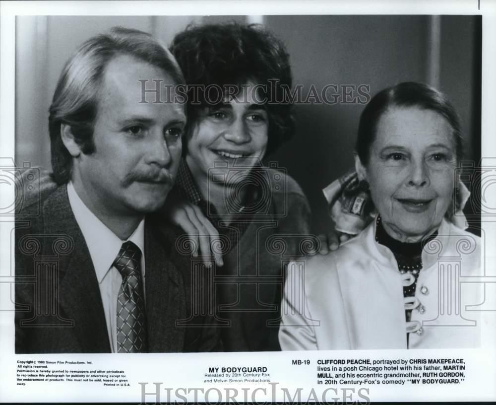 1980 Press Photo Actress Ruth Gordon, Actors in \