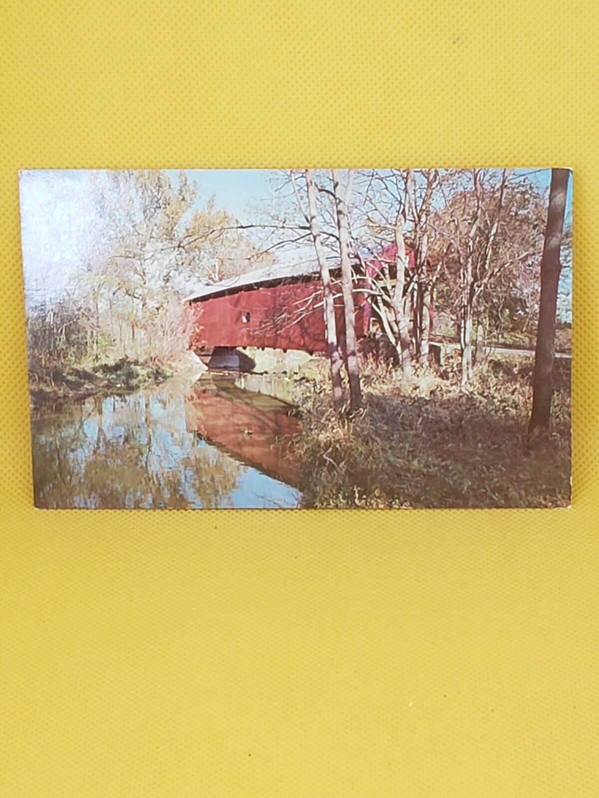 Covered Bridge Falmouth Virginia Postcard #240