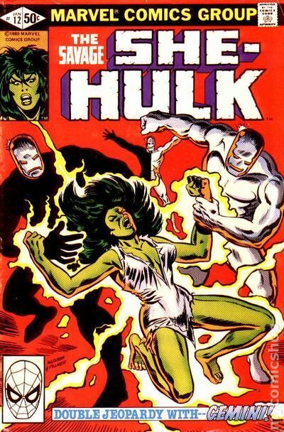 Savage She-Hulk #12 FN 1981 Stock Image