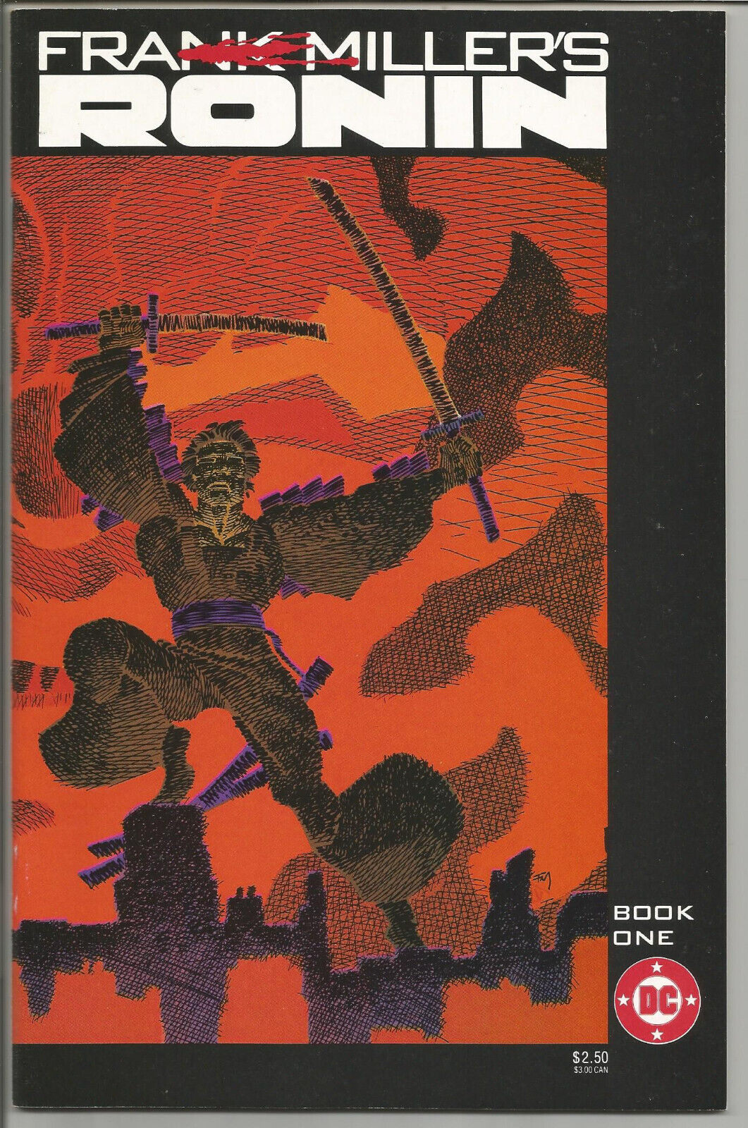 FRANK MILLER'S RONIN Book #1 (1983, DC Comics) NM-M New/Old Stock 