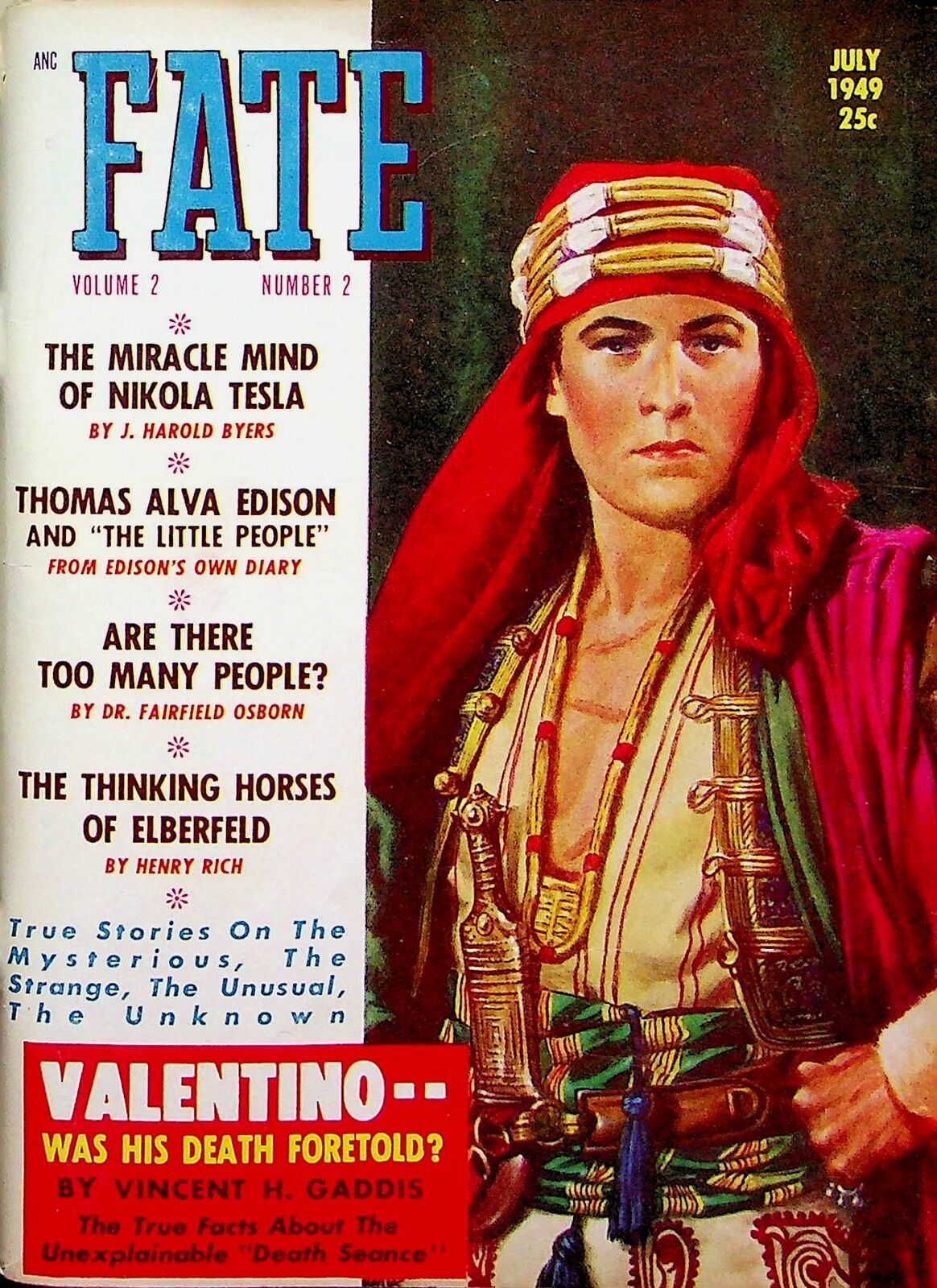 Fate Digest/Magazine Vol. 2 #2 VG 1949