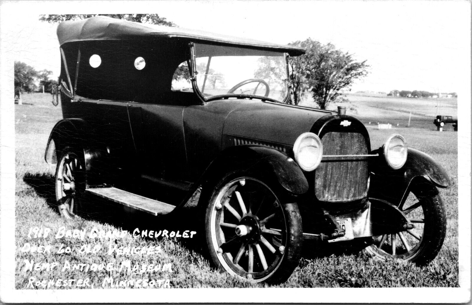 1918 Chevrolet Rochester Minnesota RPPC Postcard