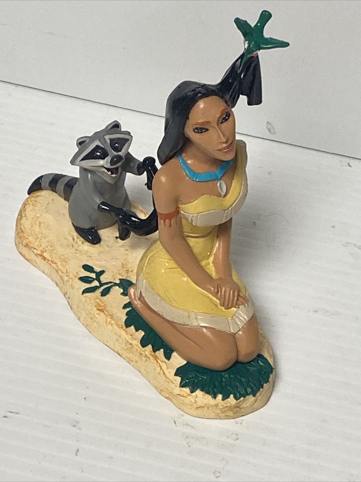 Vintage Disney Applause Pocahontas & Meeko Figurine- Special Edition 