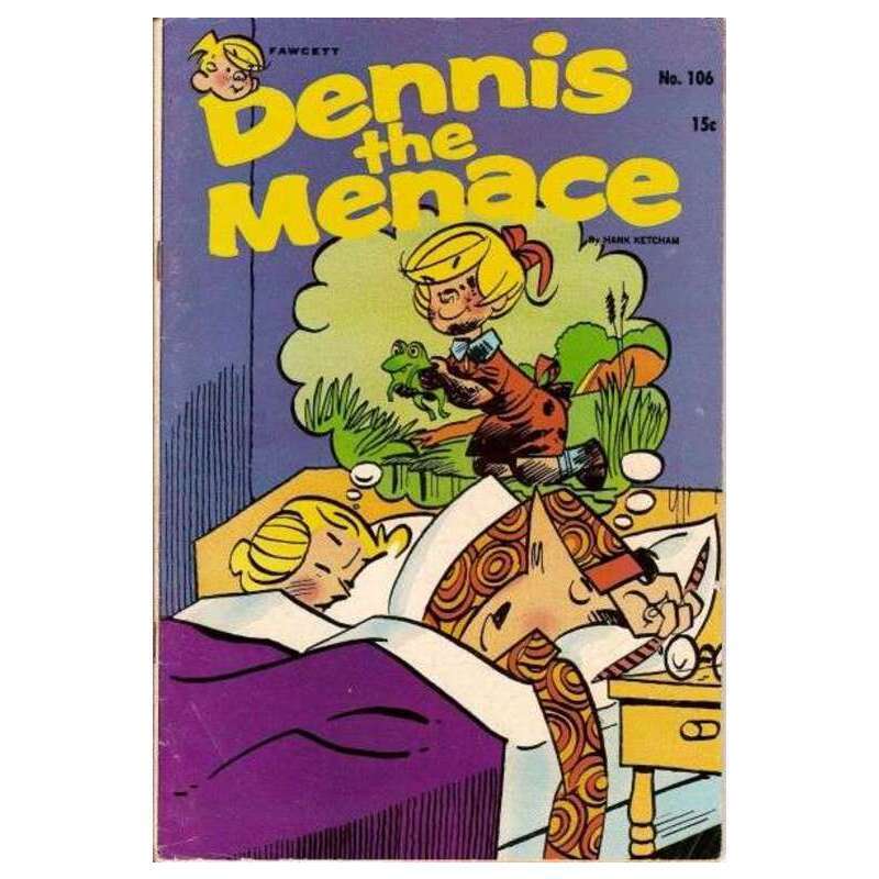 Dennis the Menace (1953 series) #106 in VG + condition. Standard comics [k: