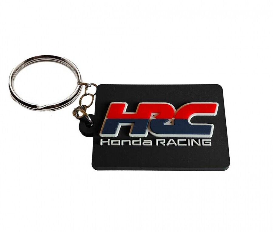 HRC Honda Racing PVC Rubber Keychain