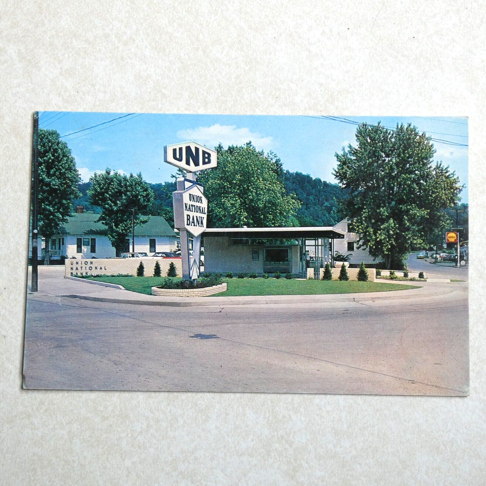 Postcard Vintage Union National Bank Barbourville Kentucky KY C451