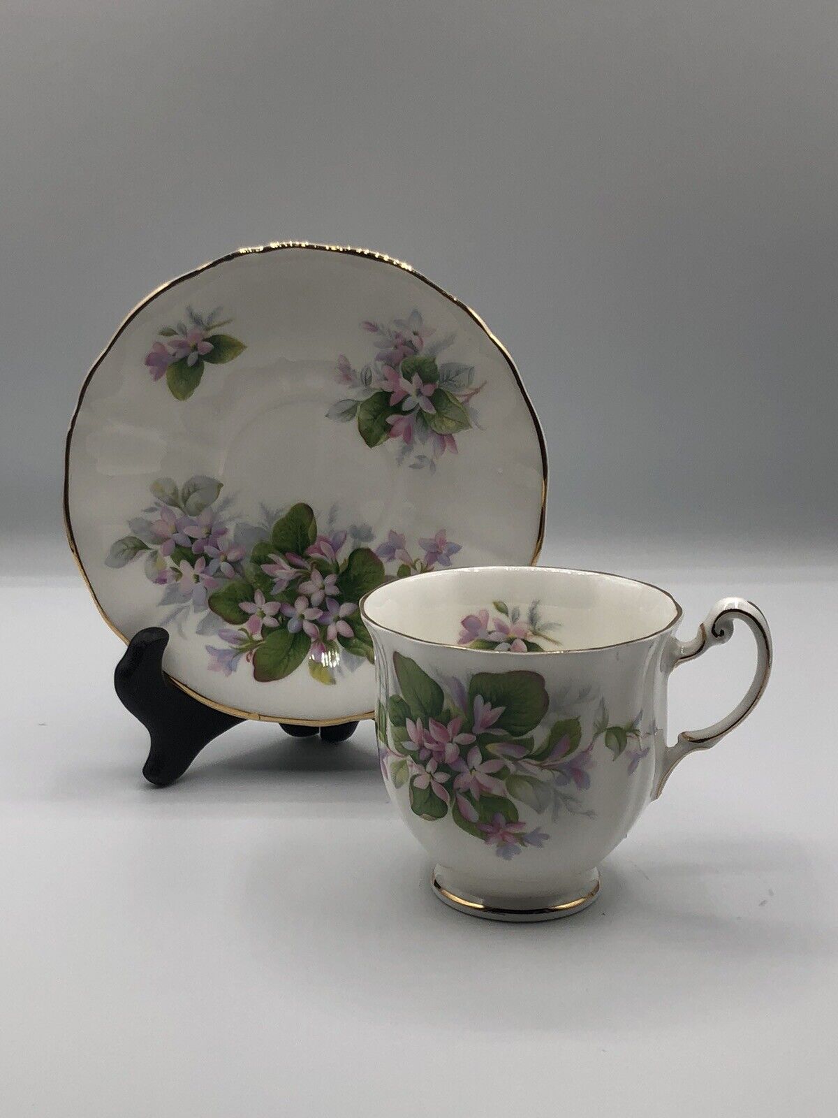 Vintage Royal Adderley Tea Cup and Saucer English Bone China