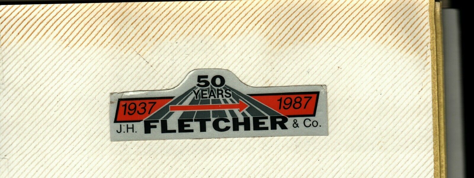NEW NICE 50TH ANNIVERSARY Fletcher Coal Mining Sticker # 202