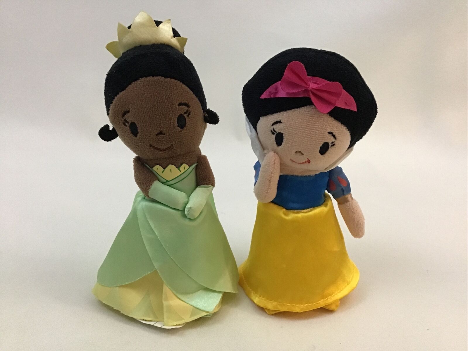 Just Play Disney Princess Mini 6”  Plush Beanbag Princess Snow White Tiana