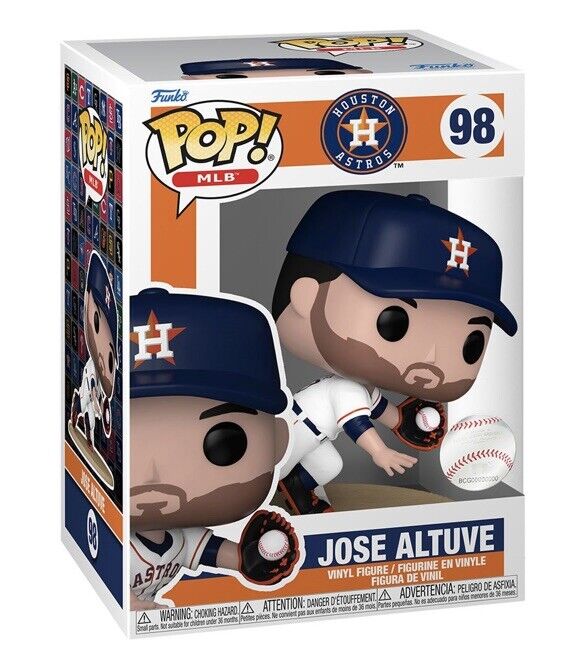 (Preorder) MLB Houston Astros Jose Altuve (2023) Funko Pop #98