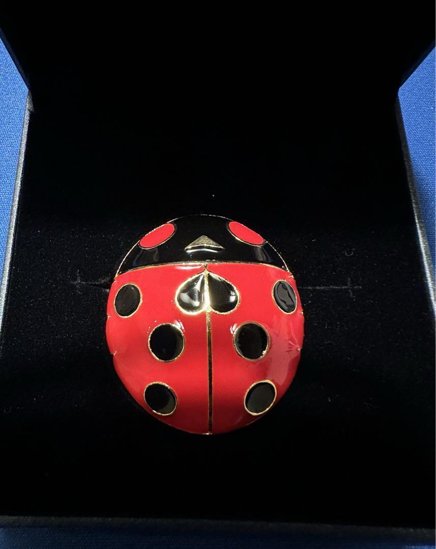 Giorno Giovanna\'S Ladybug Brooch From Hirohiko Araki\'S Original Art Exhibition