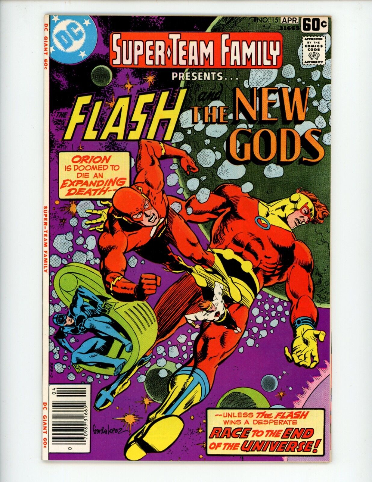 Super-Team Family #15 Comic Book 1978 VF/NM DC Flash New Gods Comics