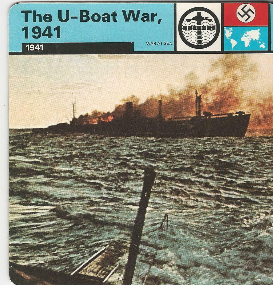 1977 Edito-Service, World War II, #09.17 The U-Boat War, 1941