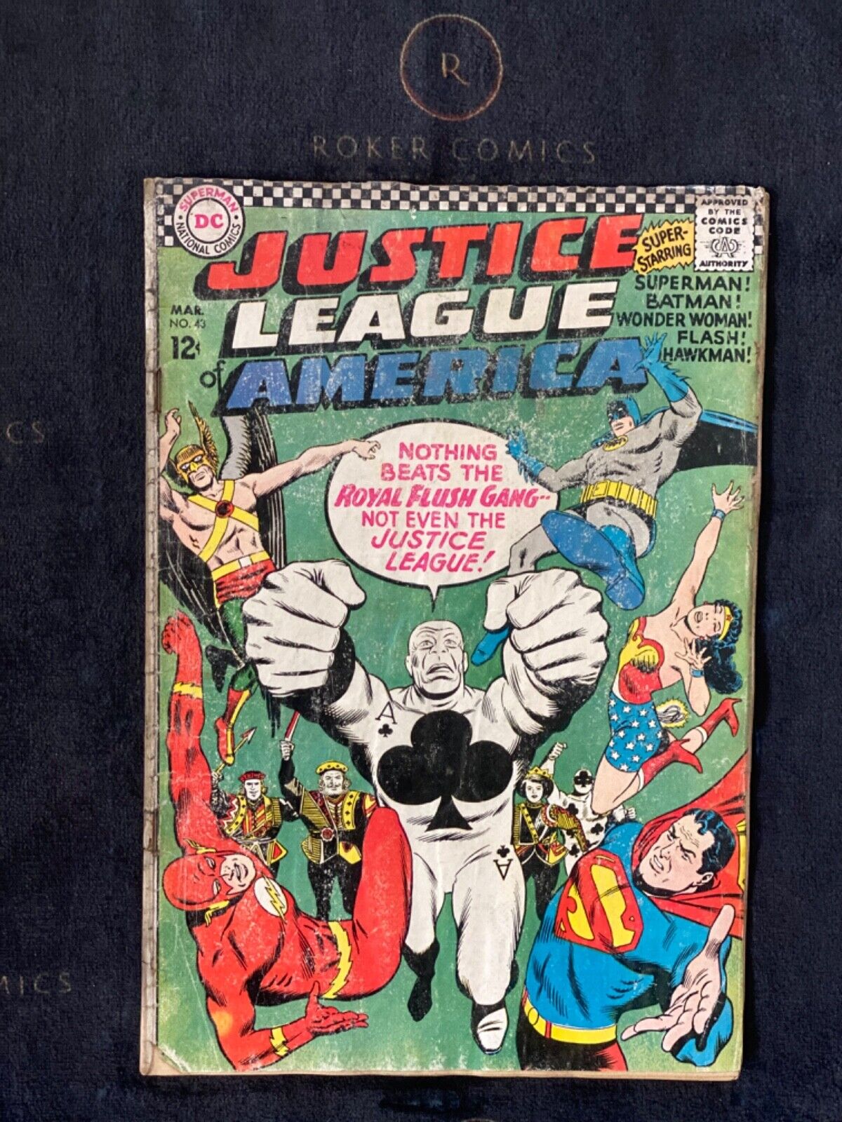 Very RARE 1966 Justice League of America #43