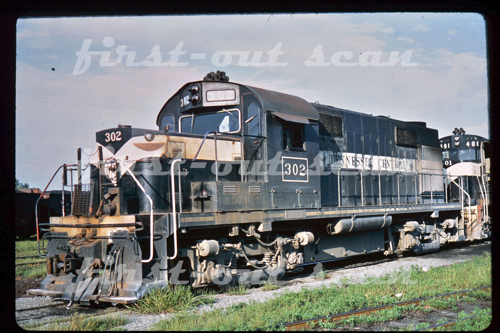 R DUPLICATE SLIDE - Tennessee Central TC 302 ALCO RS-36