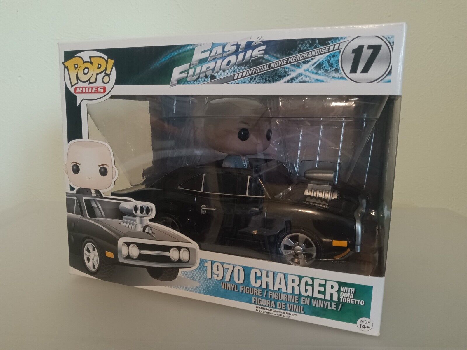 Funko Pop Fast and Furious #17 1970 Dodge Charger NEW