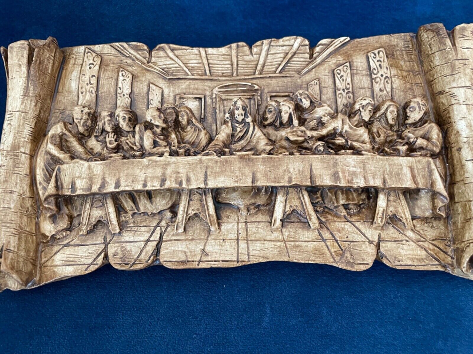 Vintage “Jesus The Last Supper” Wall Plaque (New) 