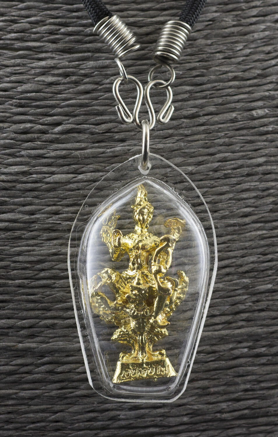Necklace Amulet Thai Phra Narai Vishnu Garuda Phaya Krut Luck 1693