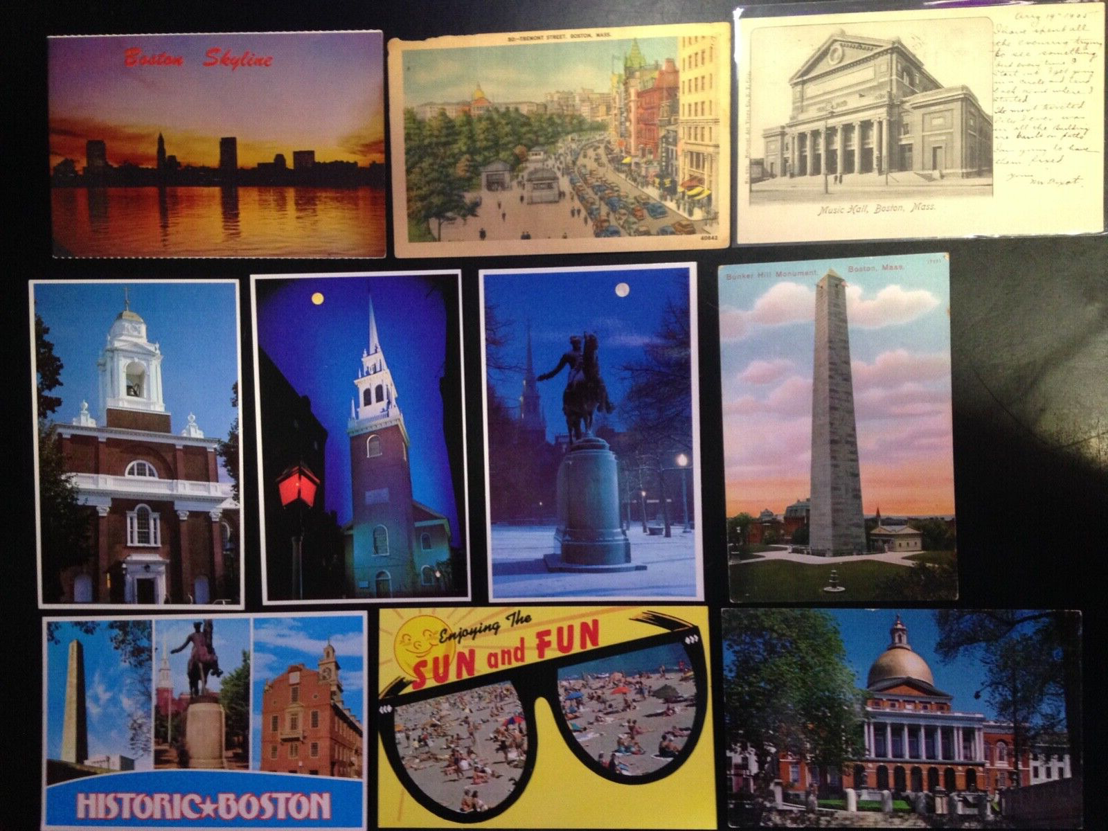 30+ Postcard lot, Boston, Massachusetts. Set 2. Nice