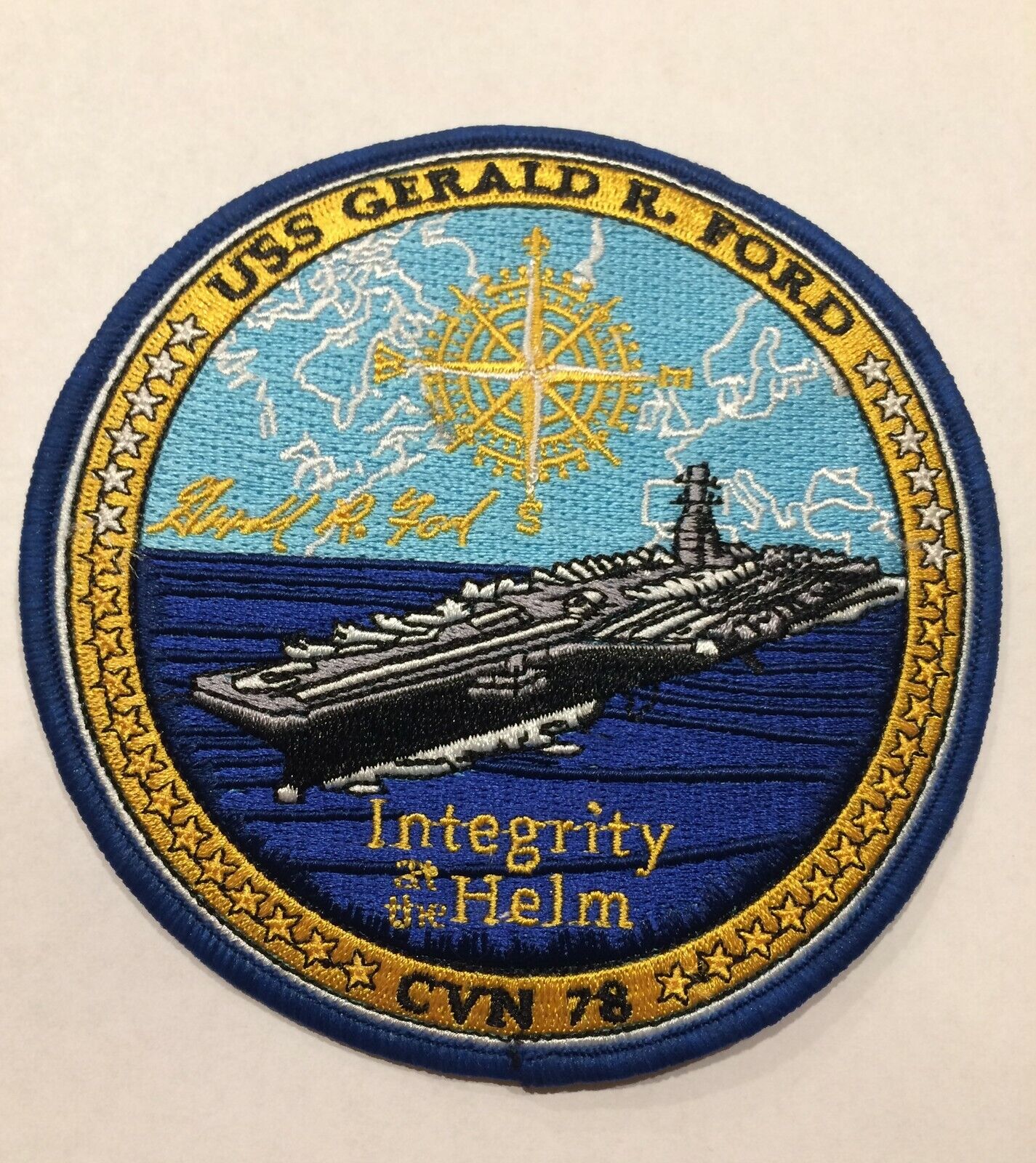 Patch of USS GERALD R. FORD (CVN 78)
