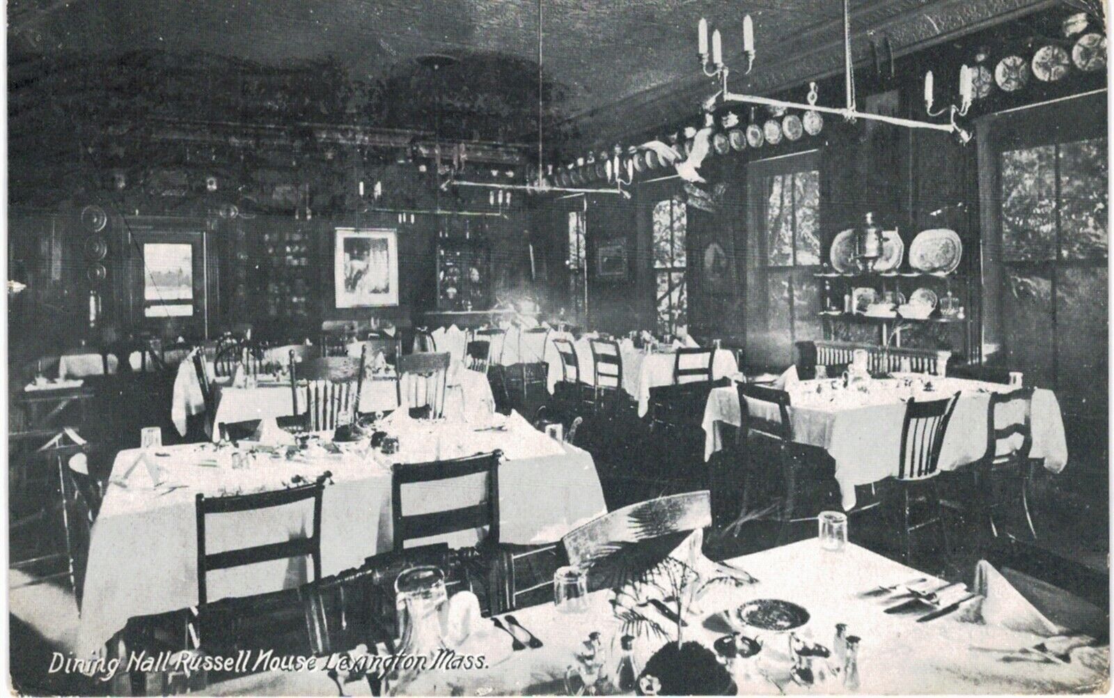 Lexington Russel House Dining 1916 MA 