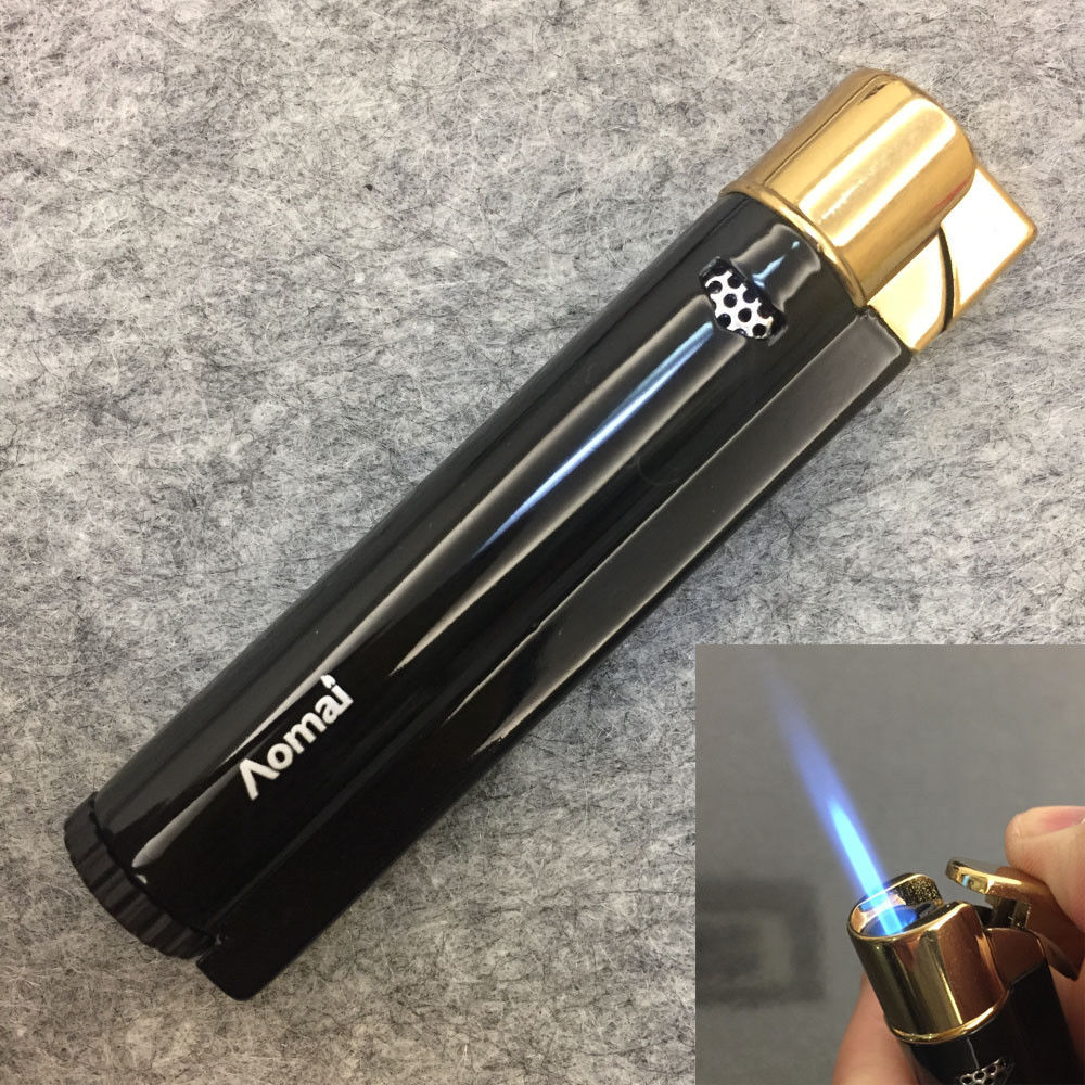AOMAI 236 Windproof Jet Torch Flame Cigar Cigarette Lighter Black