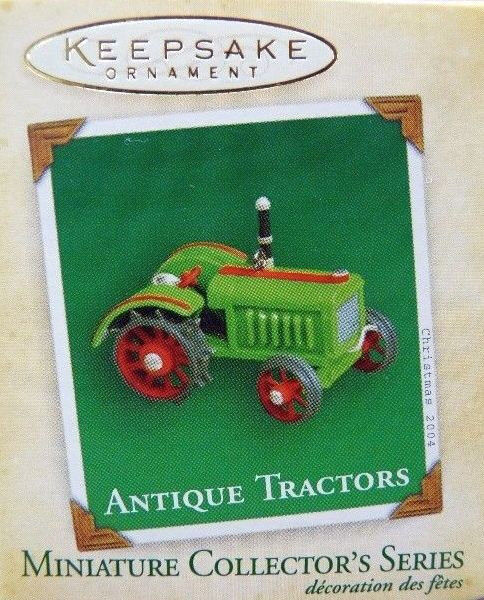 Hallmark 2004 Antigue Tractors #8 Mini MIB Miniature Ornament Keepsake