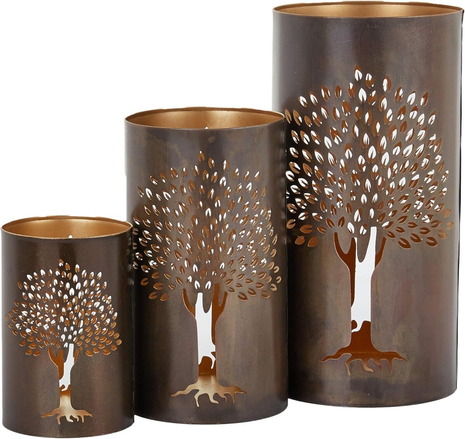 Farmhouse Lantern Table Centerpieces Metal Candle Holder Decorative Candle