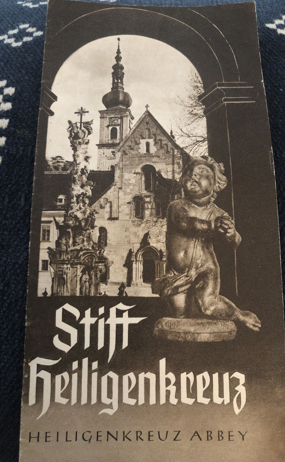 Vintage Stift Heiligenkreuz Abbey Austria Brochure
