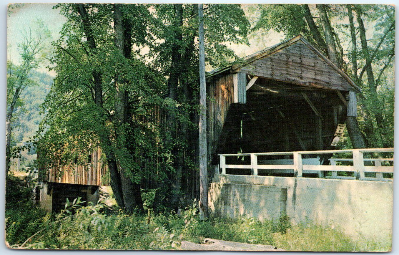 Postcard - Whittier Covered Bridge - Ossipee, New Hampshire