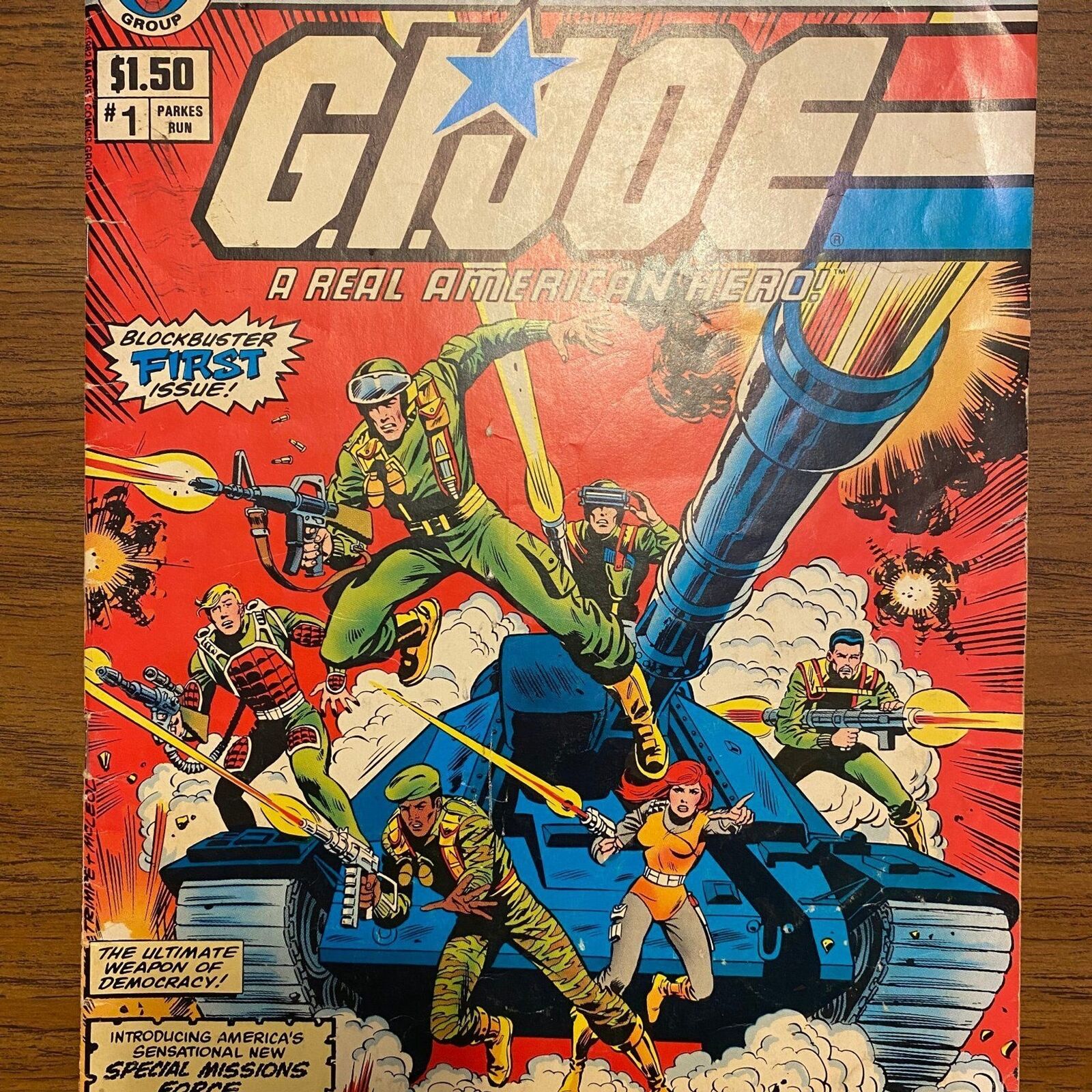 Marvel Comics GI Joe #1 Treasury Edition (1982)