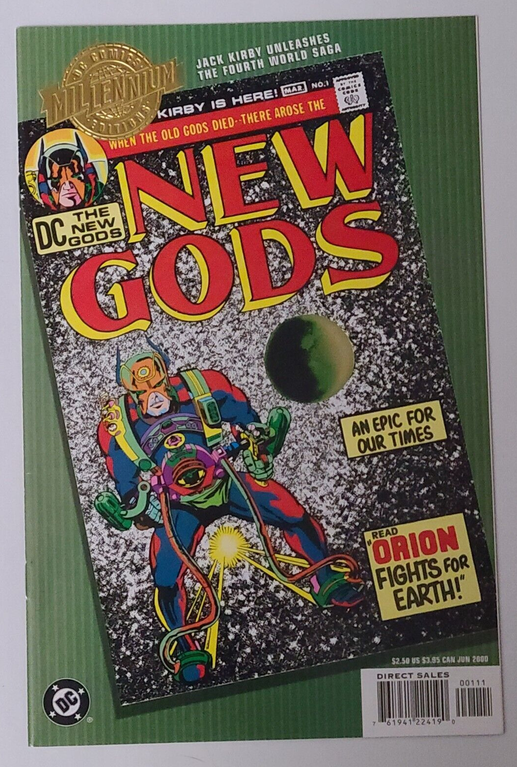 DC COMICS MILLENIUM EDITIONS (DC 2000) NEW GODS #1 (DC 1971) KIRBY'S 4TH WORLD