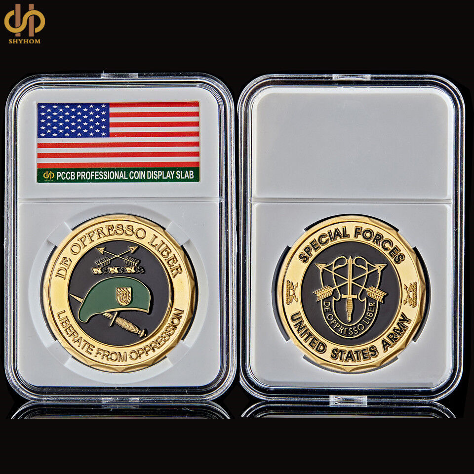 2022 USA Army Green Berets Special Forces Professional Challenge Token Coin