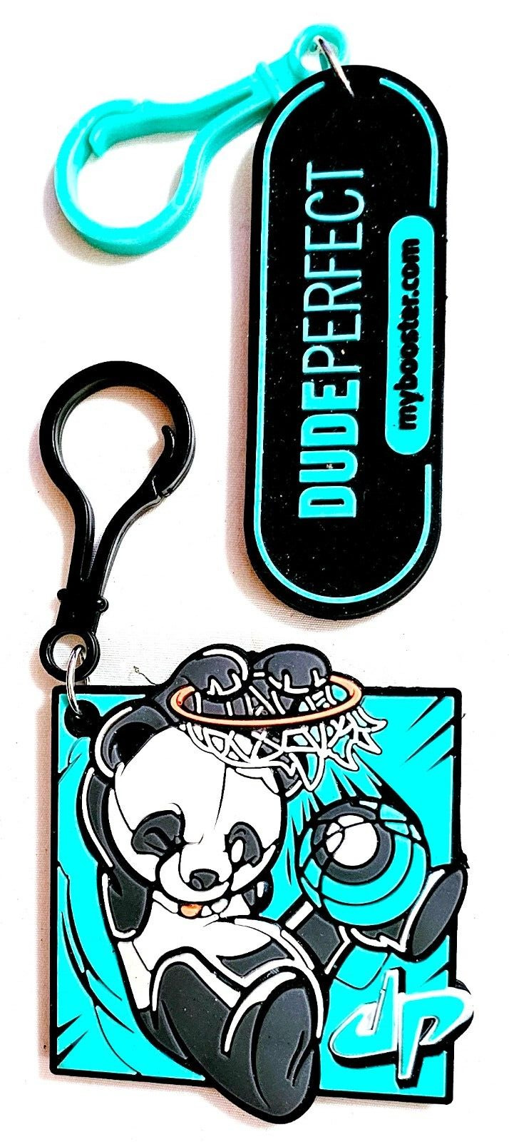 2pc Dude Perfect My Booster Keychain Comedy Panda