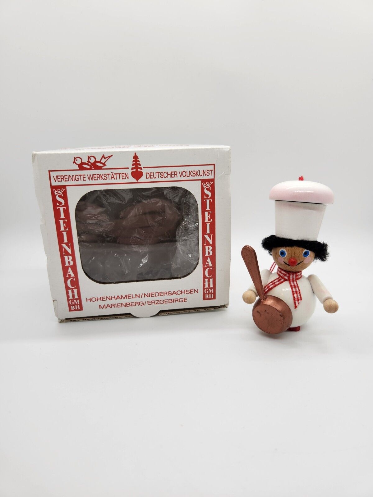 Steinbach Handmade Ornament Chef With Pan 4