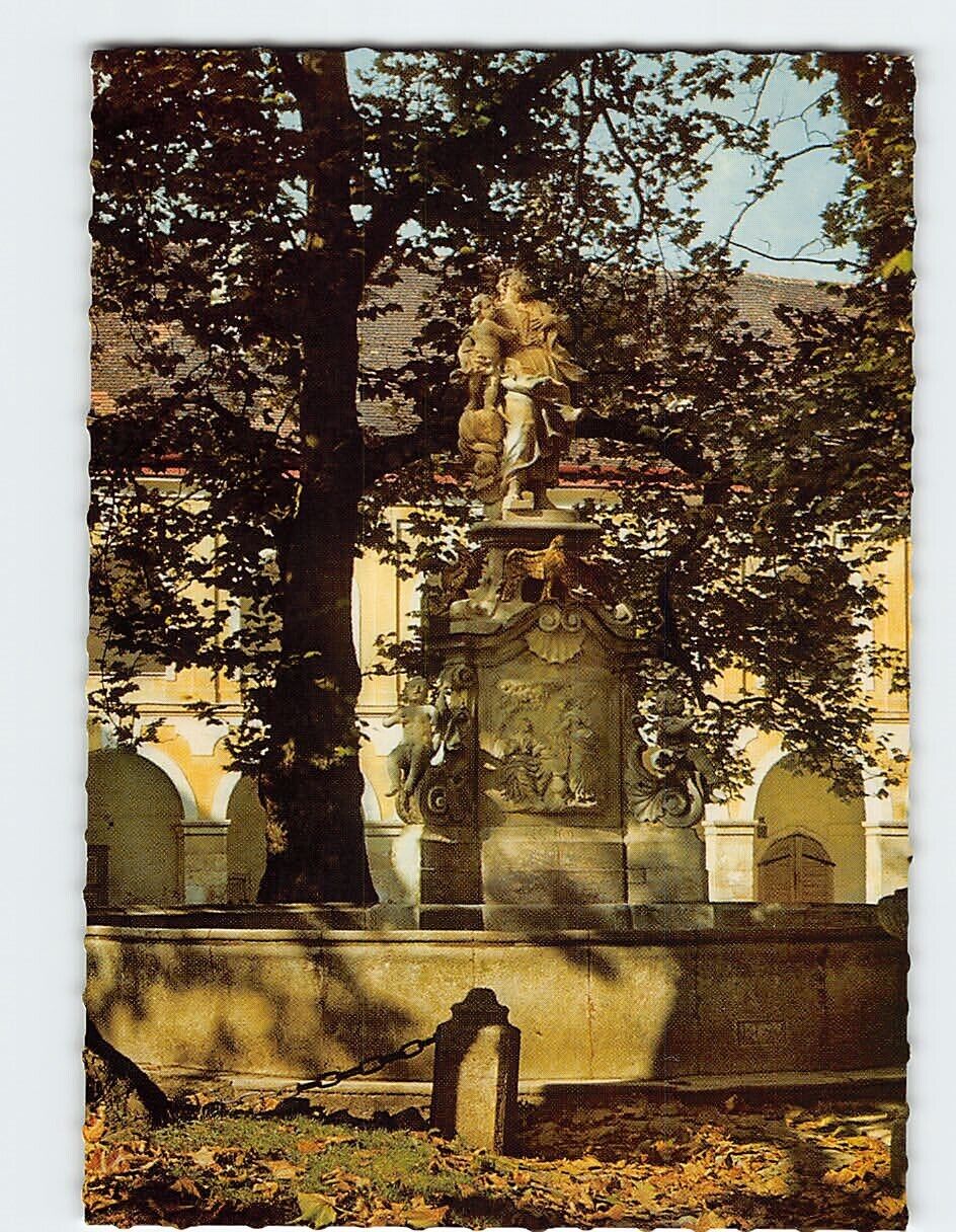 Postcard Josefsbrunnen, Stift, Heiligenkreuz, Austria
