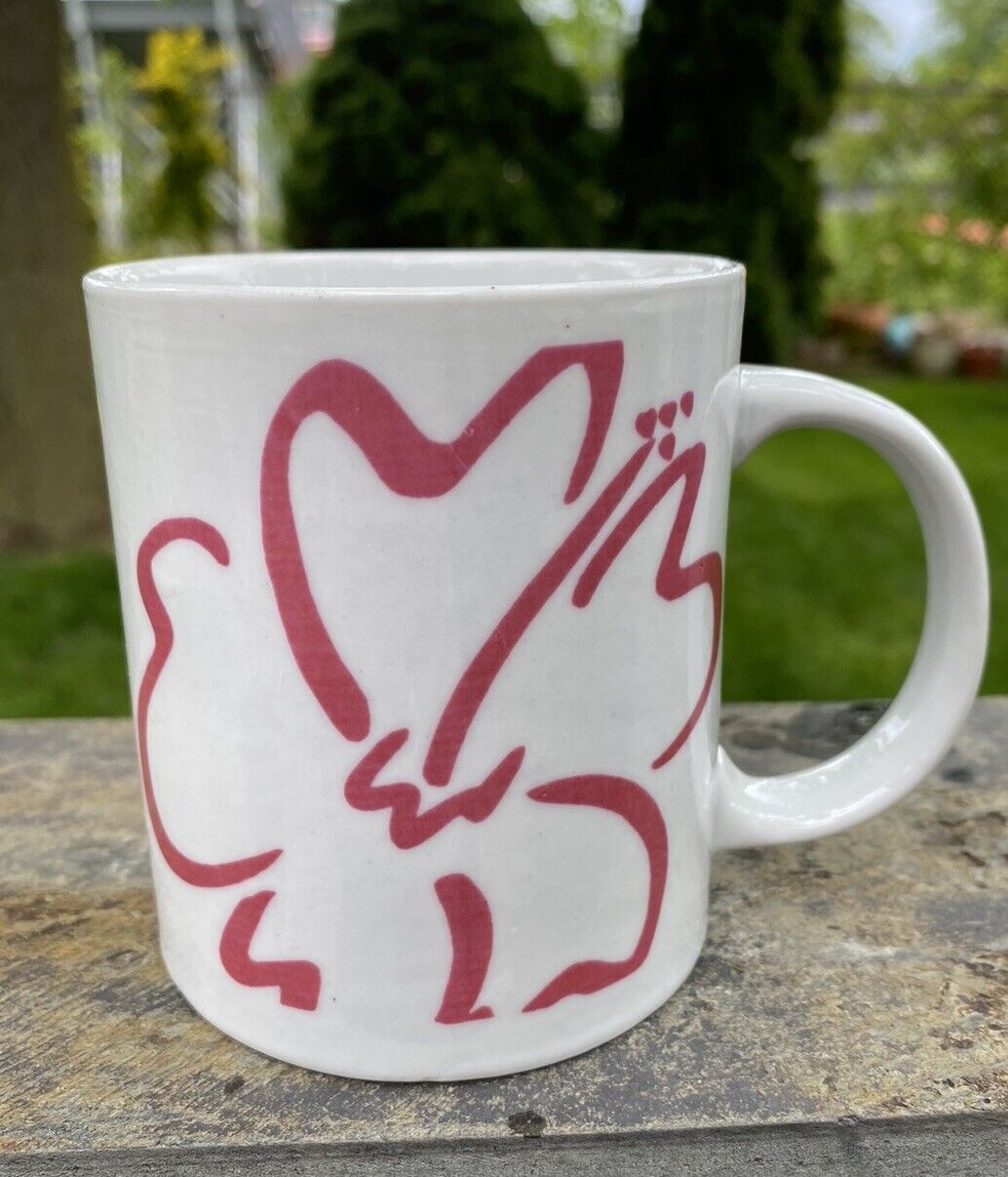 Hilo Hattie Hawaii Ceramic Hibiscus Pink Flower 12 Oz Mug Cup